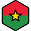 Burkina faso icon 64x64