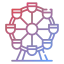 Ferris wheel icon 64x64