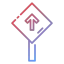 Road sign icon 64x64