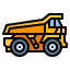 Dump truck icon 64x64