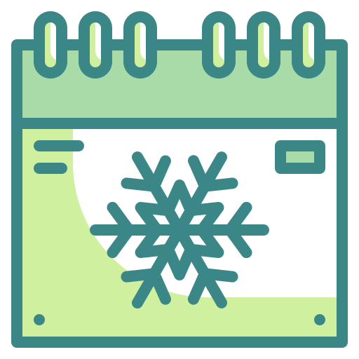 Winter season icon