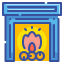 Fireplace 图标 64x64