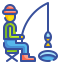 Ice fishing Symbol 64x64