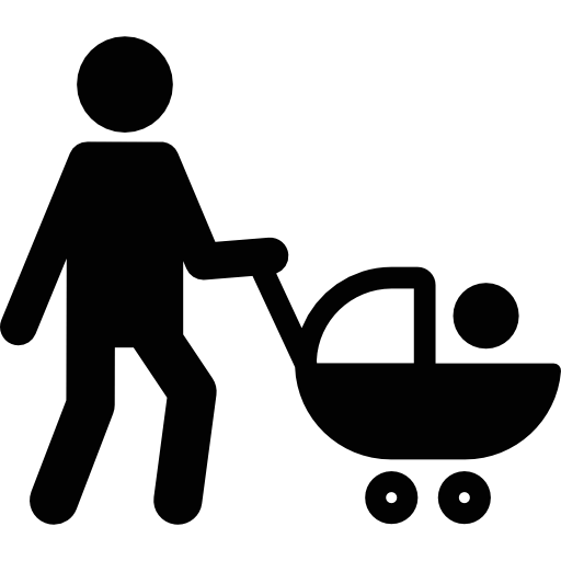 Man with Stroller icon