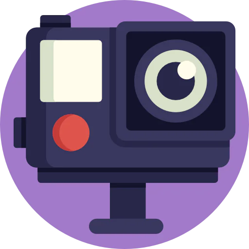 Action camera icon