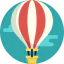 Hot air balloon ícone 64x64