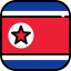 North korea biểu tượng 64x64