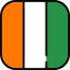 Ivory coast biểu tượng 64x64