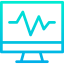 Cardiogram icon 64x64