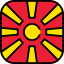 Republic of macedonia 상 64x64