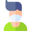 Medical mask icon 64x64