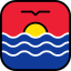 Kiribati biểu tượng 64x64