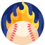 Baseball ball icon 64x64