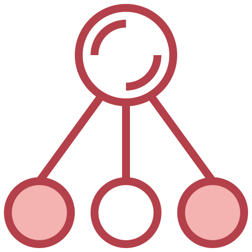 Radial list icon