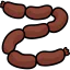 Sausages icon 64x64