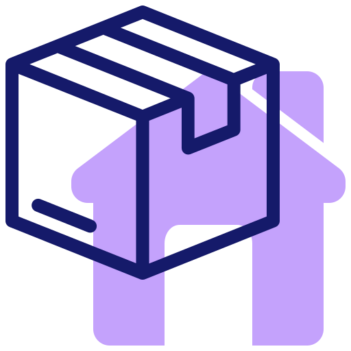 Package delivered icon