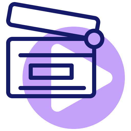 Clapperboards icon