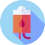 Blood transfusion icon 64x64