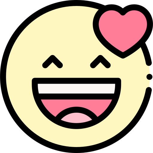 Smiling icon