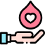 Blood donation icône 64x64