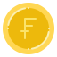 Swiss franc іконка 64x64