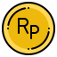 Indonesian rupiah icon 64x64