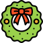 Christmas wreath іконка 64x64