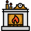 Fireplace icon 64x64