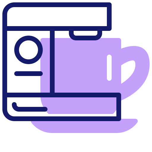 Coffee maker icon