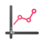 Growth chart icon 64x64