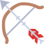 Bow and arrow アイコン 64x64