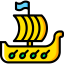 Viking ship icon 64x64