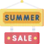 Summer sale ícone 64x64