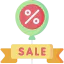 Summer sale icon 64x64