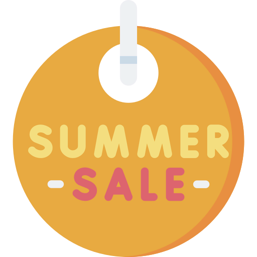 Summer sale biểu tượng