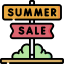 Летняя распродажа иконка 64x64