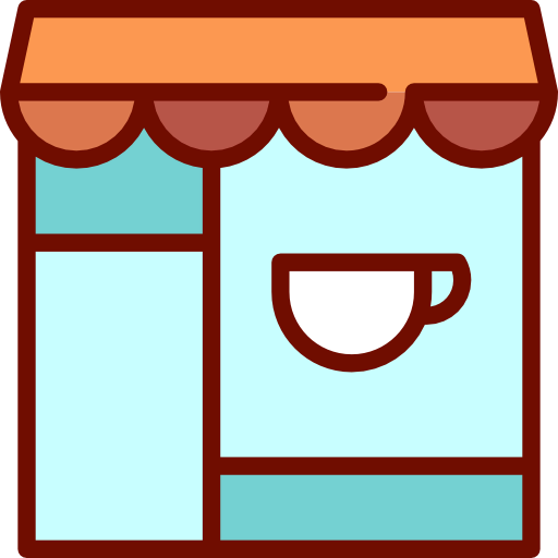 Coffee shop Ikona