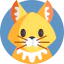Cat biểu tượng 64x64