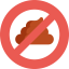 No poop icon 64x64