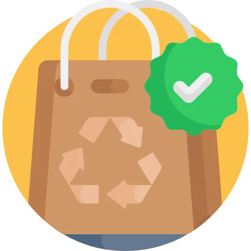 Recycle bag icon