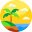 Пляж иконка 64x64