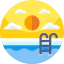 Swimming pool icon 64x64