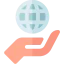 Сетка глобуса иконка 64x64