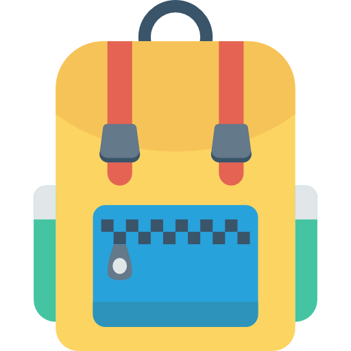 School bag Ikona