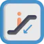 Escalator icon 64x64