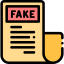 Fake news biểu tượng 64x64