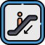 Escalator icon 64x64