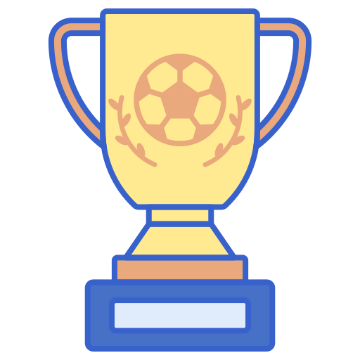 Football trophy icône