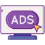 Digital advertising icon 64x64