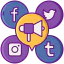 Social media icon 64x64